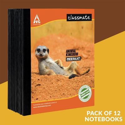 Notebook,19x15.5cm,92 pages,Square - 1Cm(Pack of 12)